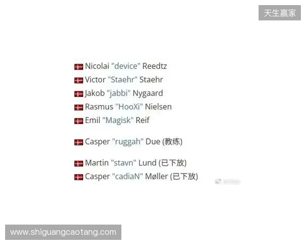 官宣：stavn休整完毕正式离开Astralis